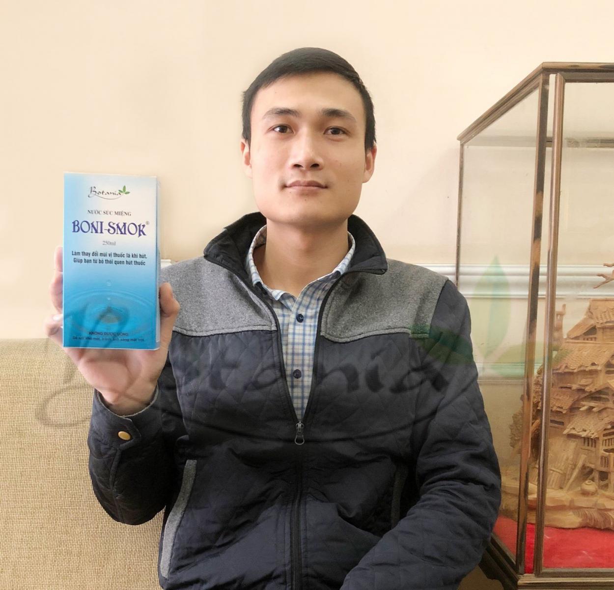 Hà Nội: Bất ngờ với phương pháp bỏ thuốc lá của chàng trai trẻ U30